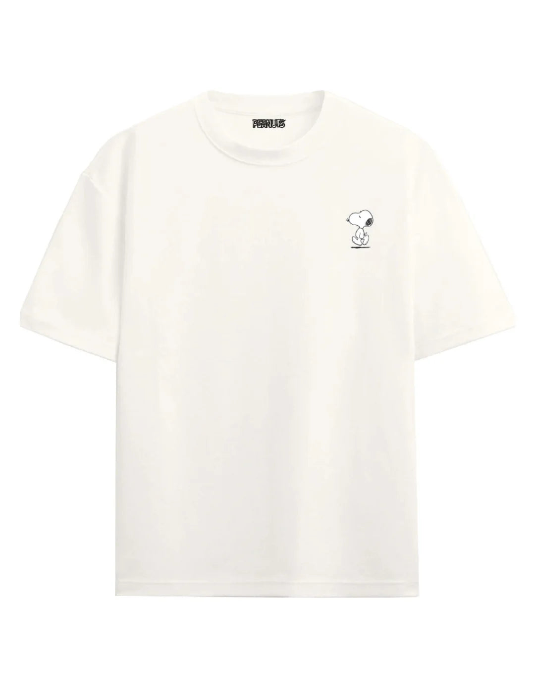 Camiseta ONLY&SONS Peanuts Est. 1950 Blanco | Bicos de Fío