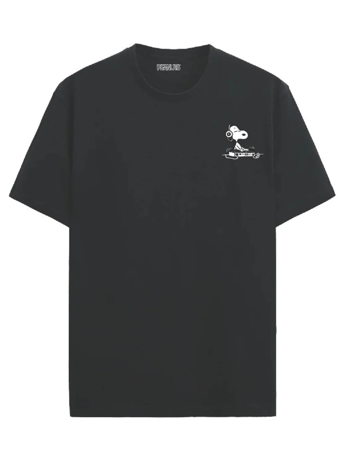 Camiseta ONLY&SONS Peanuts Disk Negro | Bicos de Fío