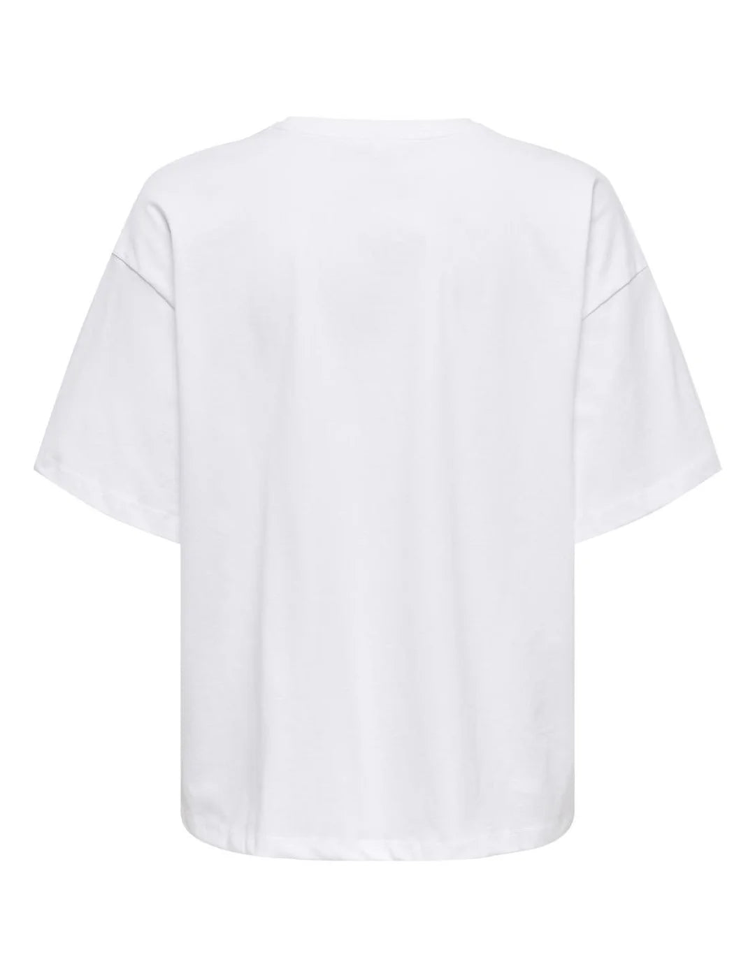 Camiseta Fashion Only Onlhalia Blanco | Bicos de Fío