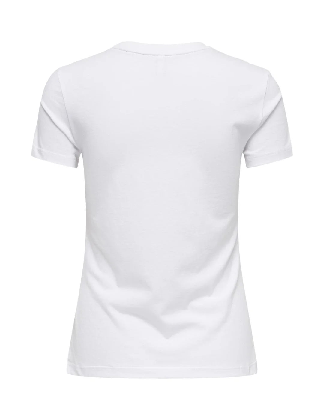Camiseta Only Onlvibe Power Blanco | Bicos de Fío