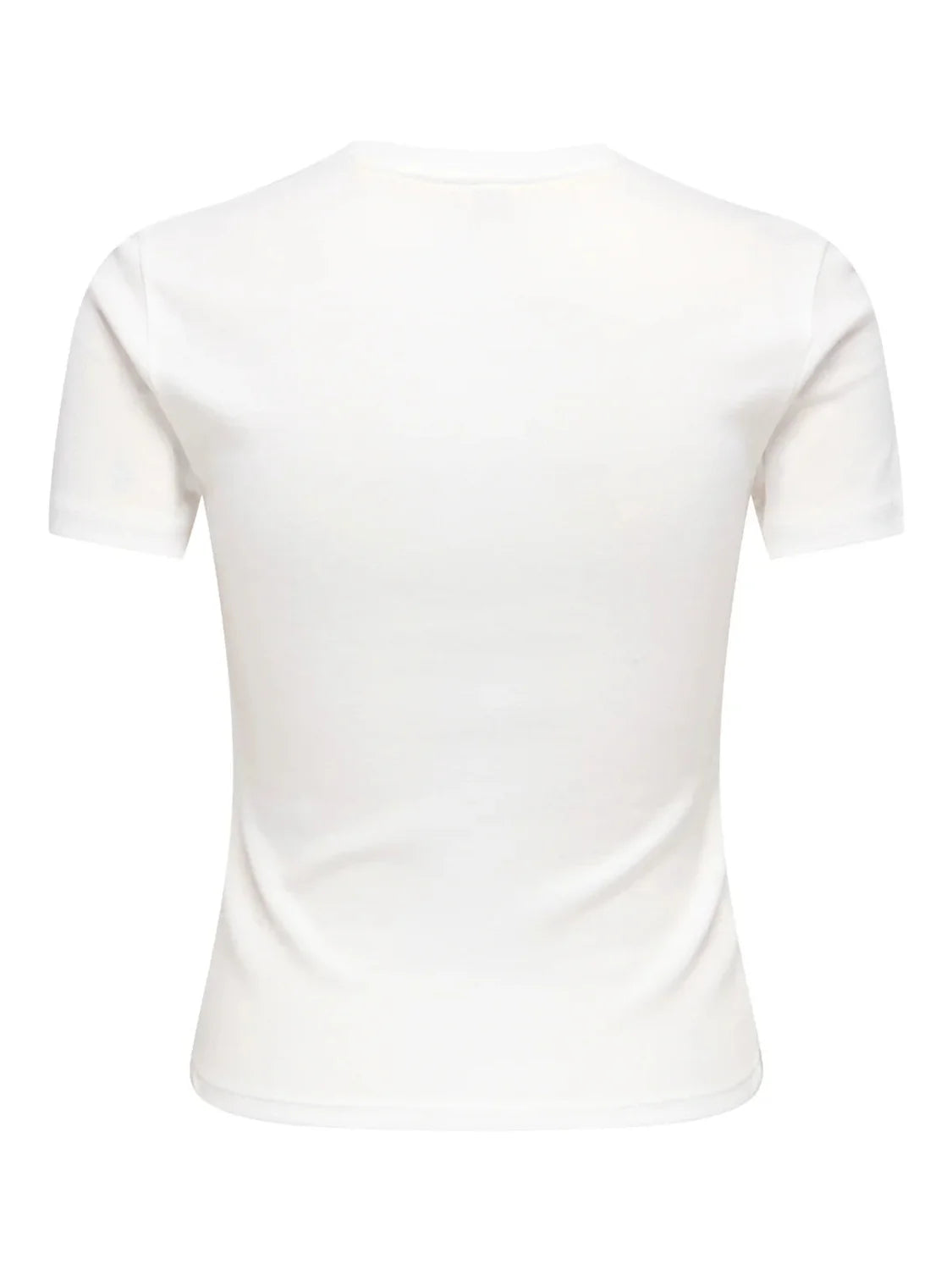 Camiseta ONLY Princess Lemon Blanco | Bicos de Fío