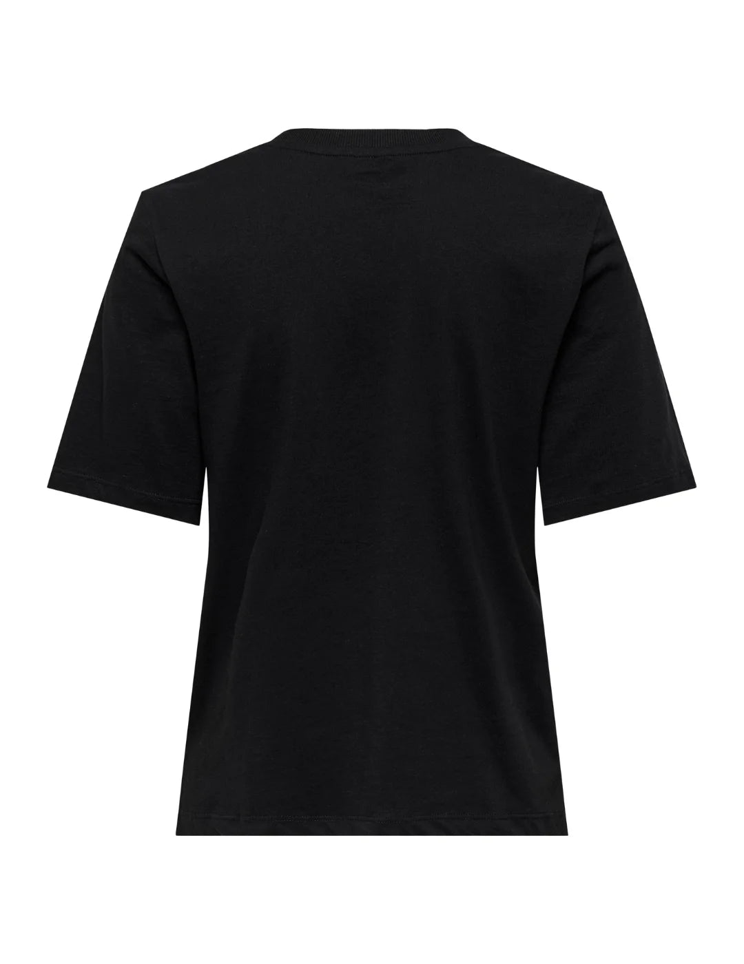 Camiseta ONLY Rolling Stones Lengua Negro | Bicos de Fío