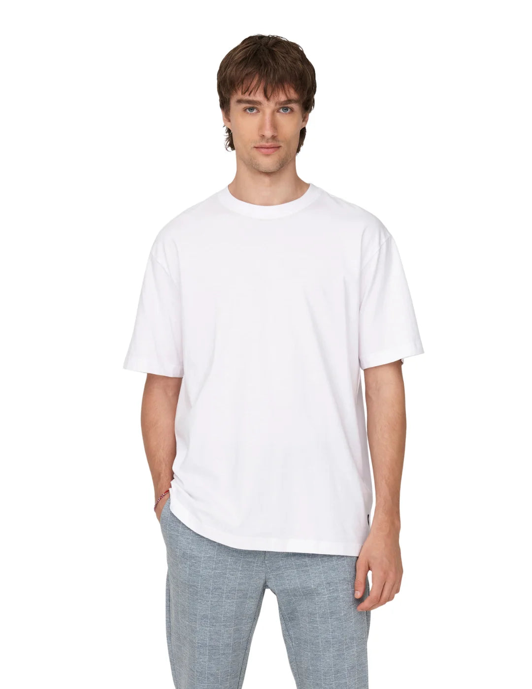 Camiseta ONLY & SONS Fred Blanco | Bicos de Fío