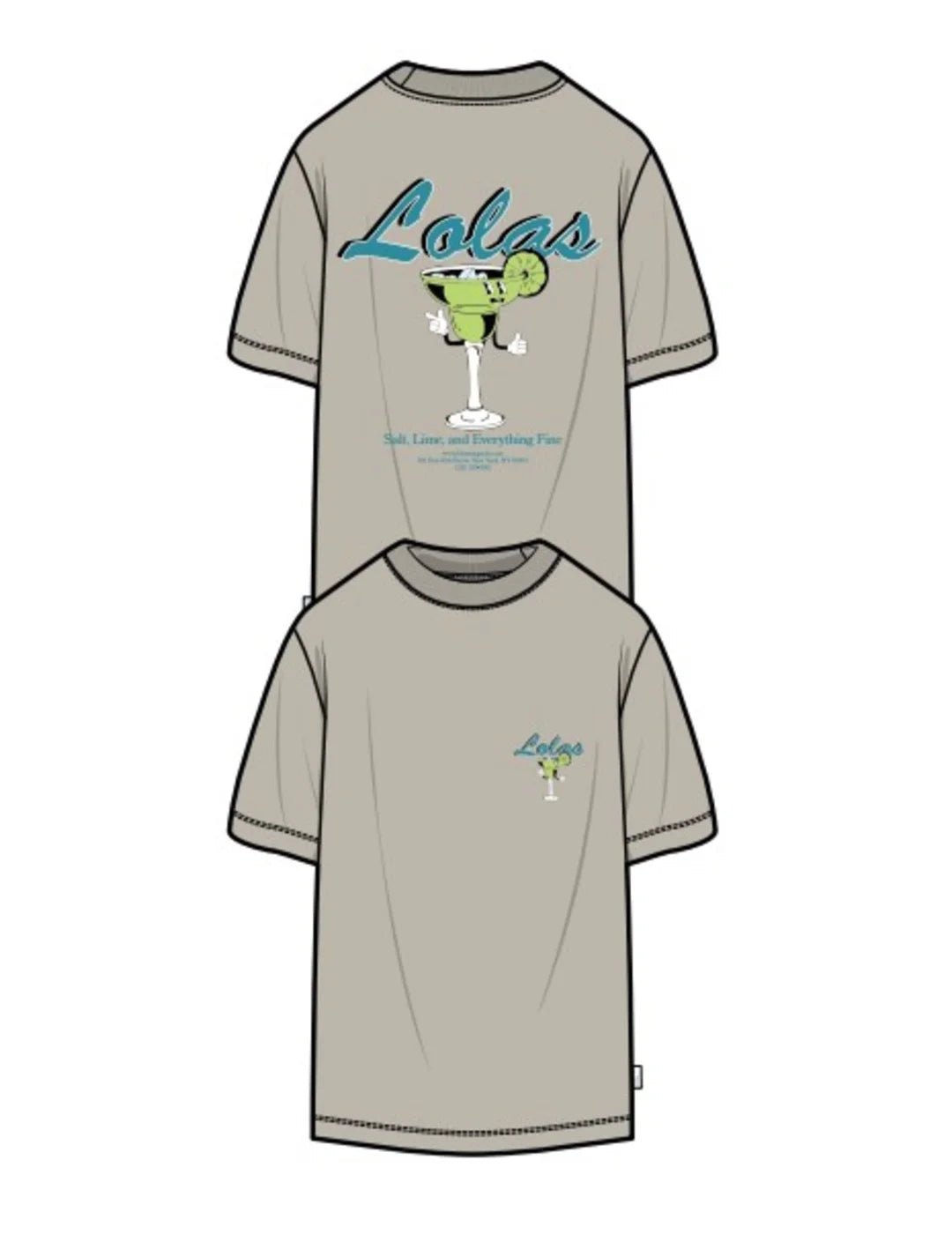 Camiseta ONLY&SONS Keane Lolas Beige | Bicos de Fío