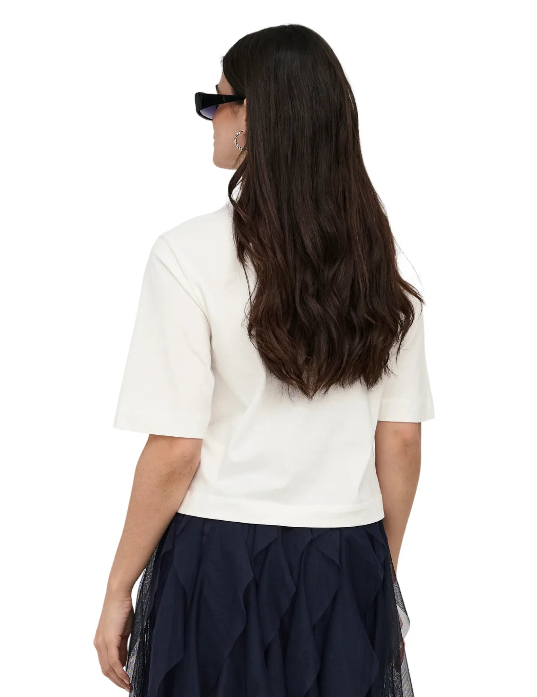 Camiseta ONLY Vega Riviera Blanco | Bicos de Fío