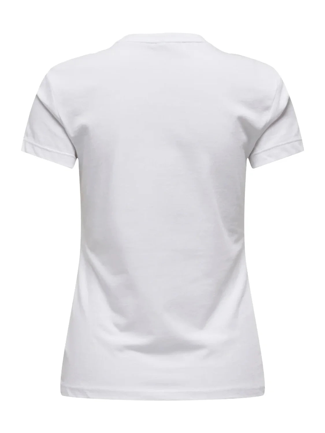 Camiseta ONLY Vibe Disco Blanco | Bicos de Fío