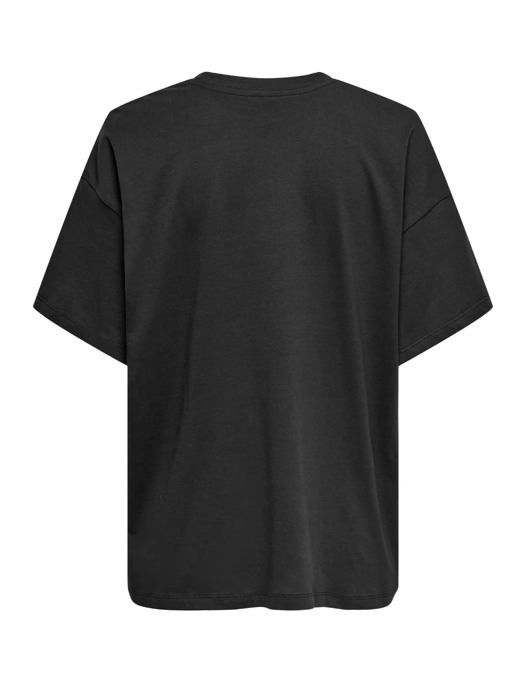 Camiseta ONLY Vivvi Enjoy Teddy Negro | Bicos de Fío