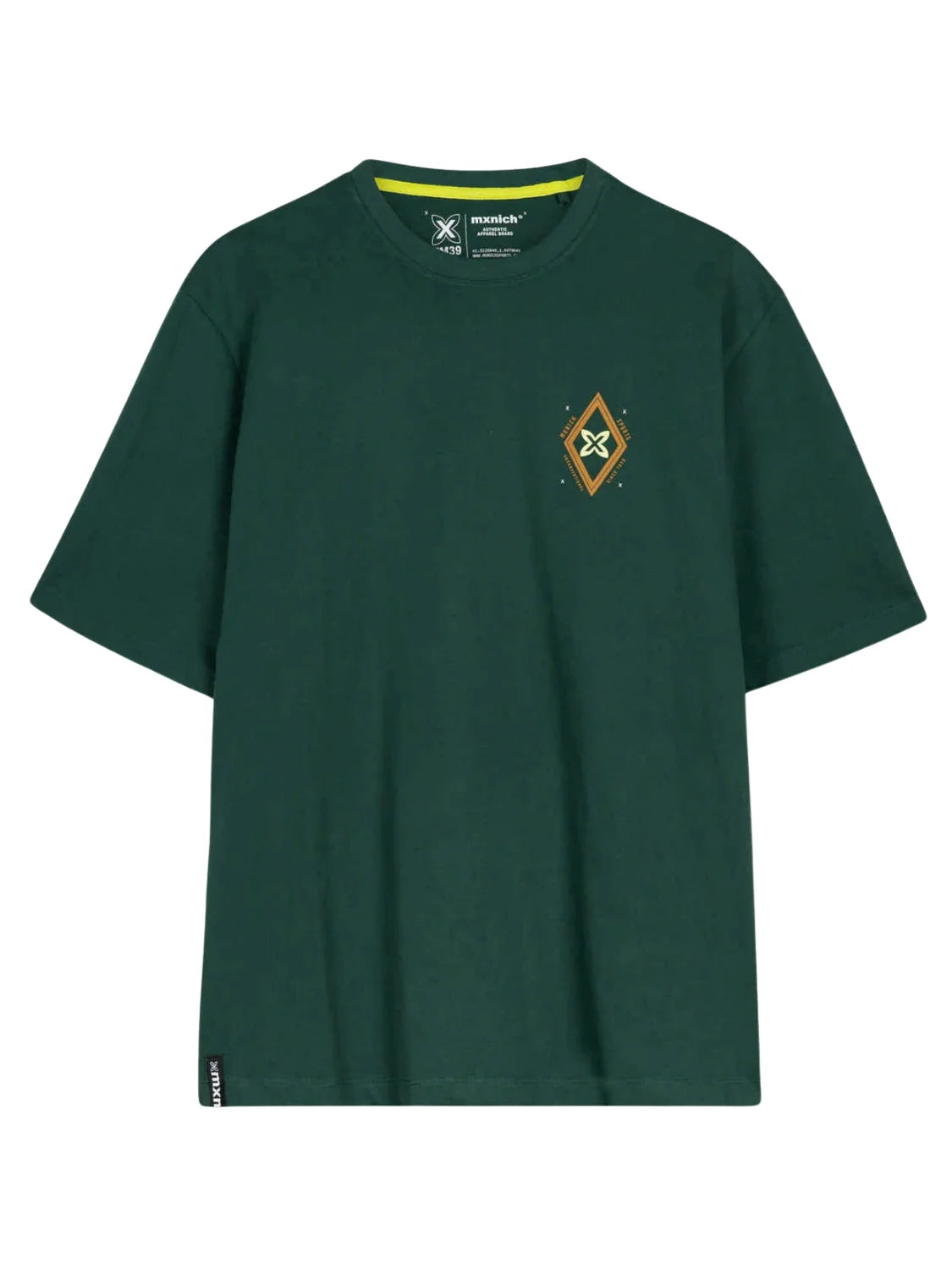 Camiseta Oversize Munich Bear Verde | Bicos de Fío
