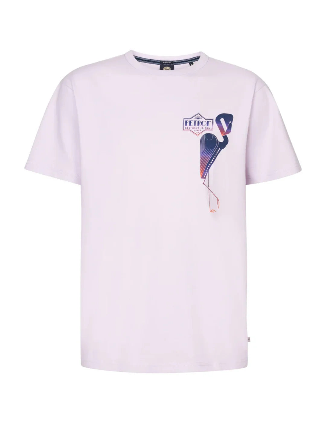 Camiseta Petrol Industries Deepcrest Lila - Bicos de Fío