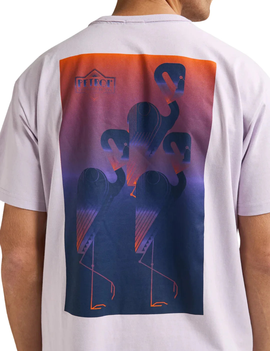 Camiseta Petrol Industries Deepcrest Lila - Bicos de Fío