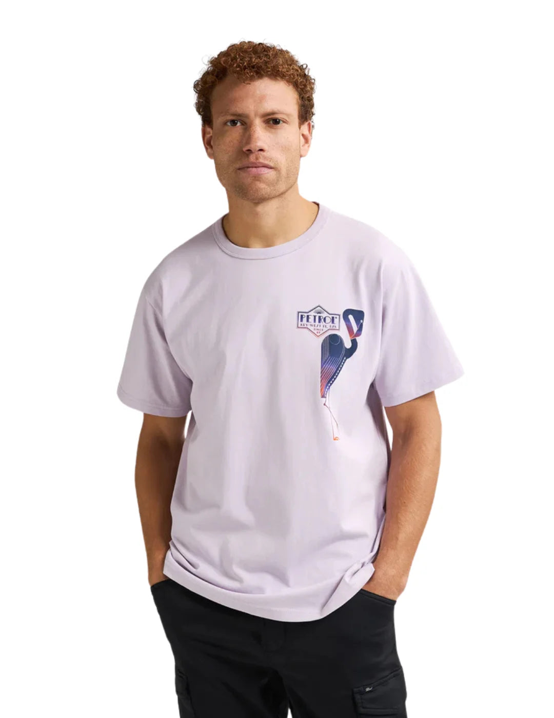 Camiseta Petrol Industries Deepcrest Lila - Bicos de Fío
