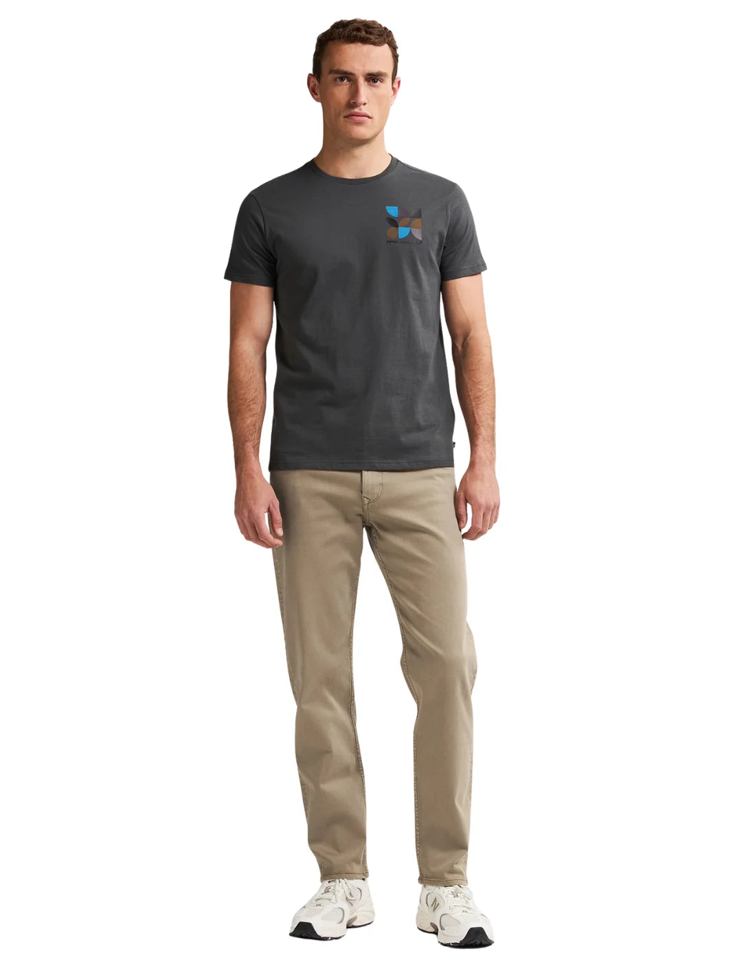 Camiseta Petrol Industries TSR 617 Gris | Bicos de Fío