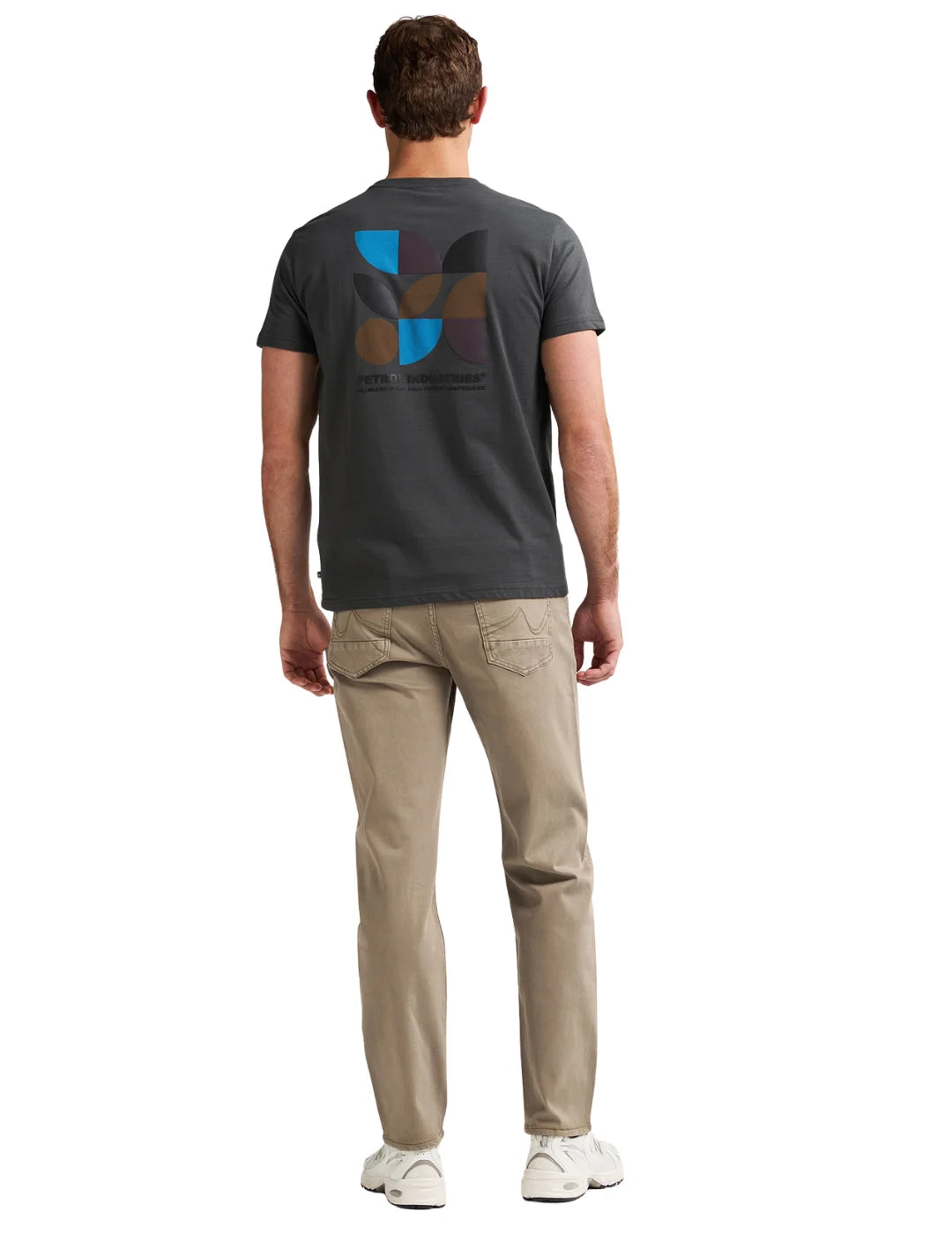 Camiseta Petrol Industries TSR 617 Gris | Bicos de Fío
