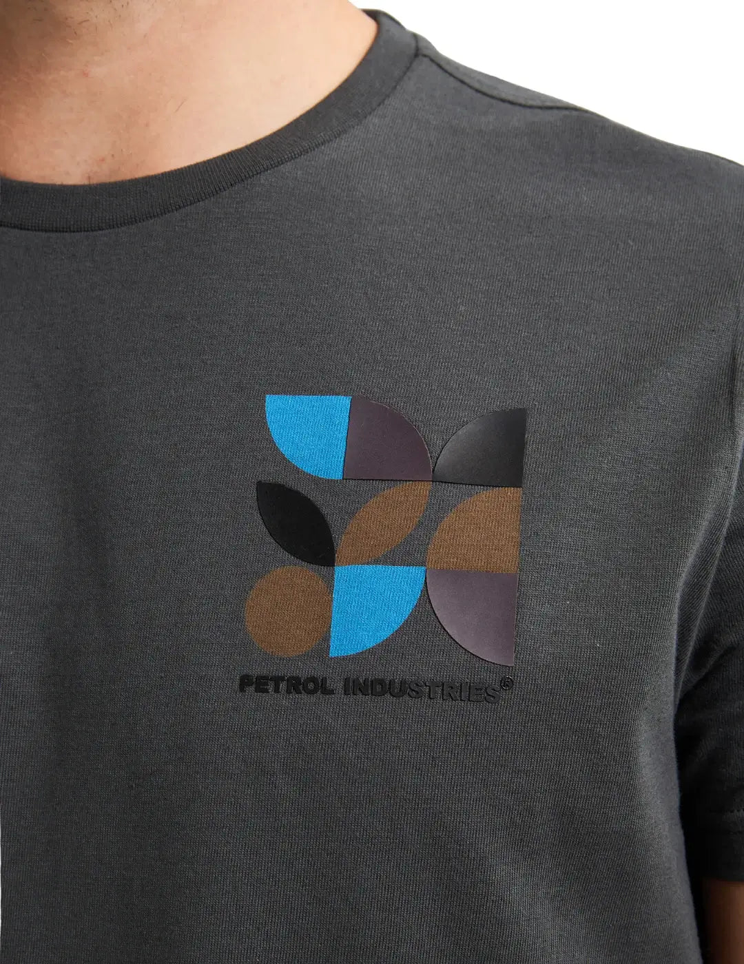 Camiseta Petrol Industries TSR 617 Gris | Bicos de Fío