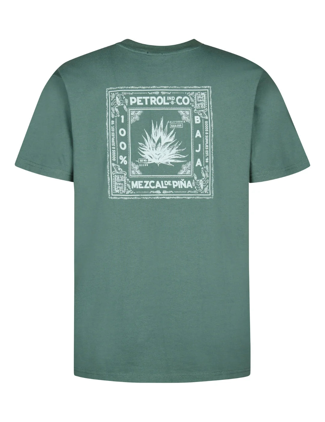 Camiseta Petrol Industries Mezcal Verde | Bicos de Fío