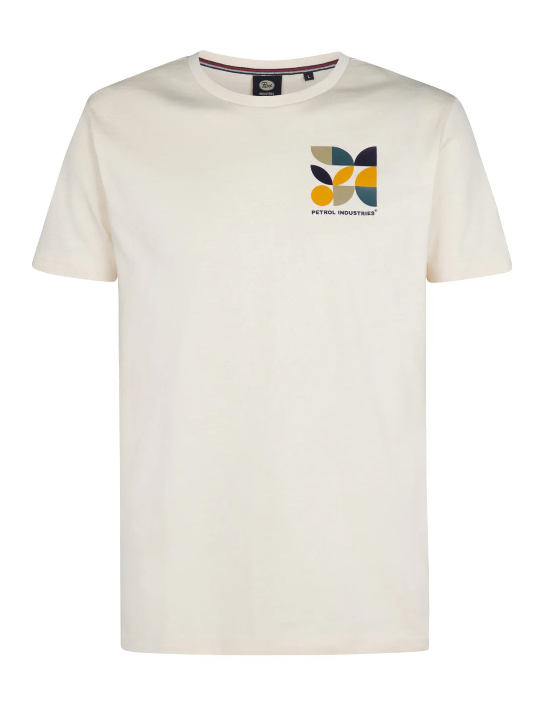 Camiseta Petrol Industries Oglala Beige | Bicos de Fío