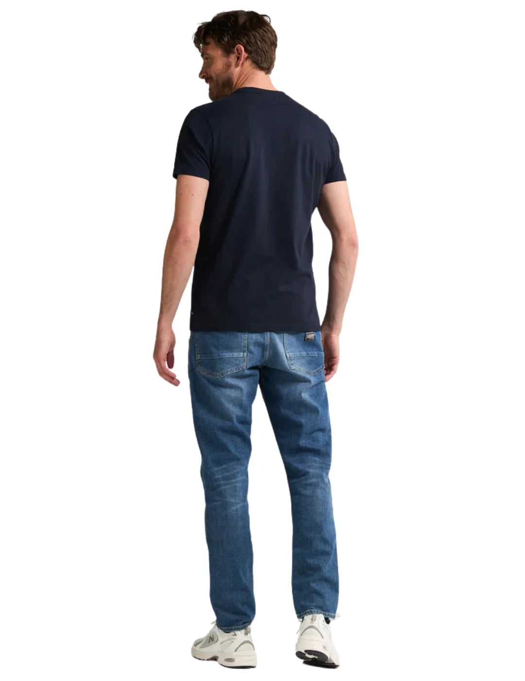 Camiseta Petrol Industries Pine Ridge Azul Marino | Bicos de Fío