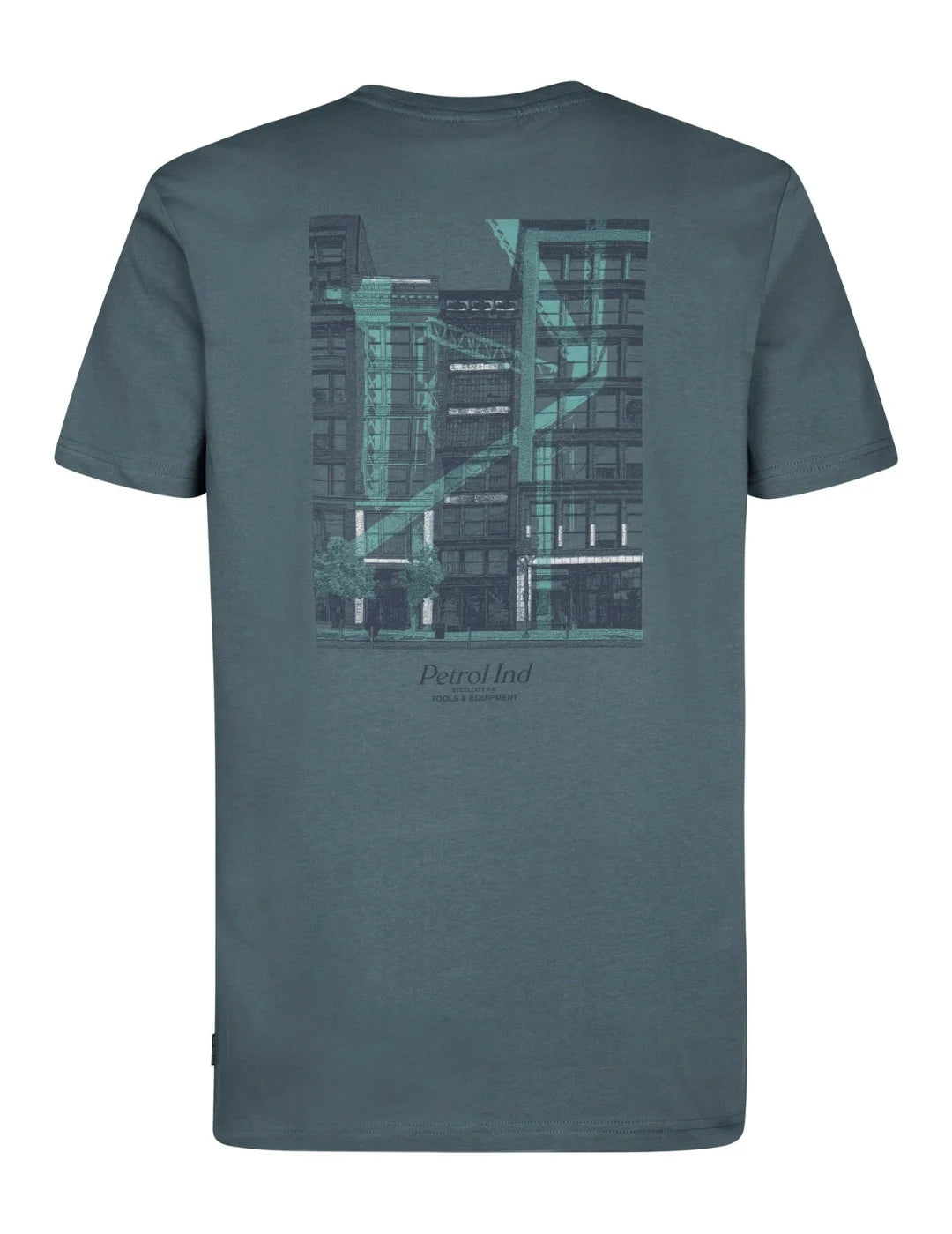Camiseta Petrol Industries TSR606 Storm Blue | Bicos de Fío