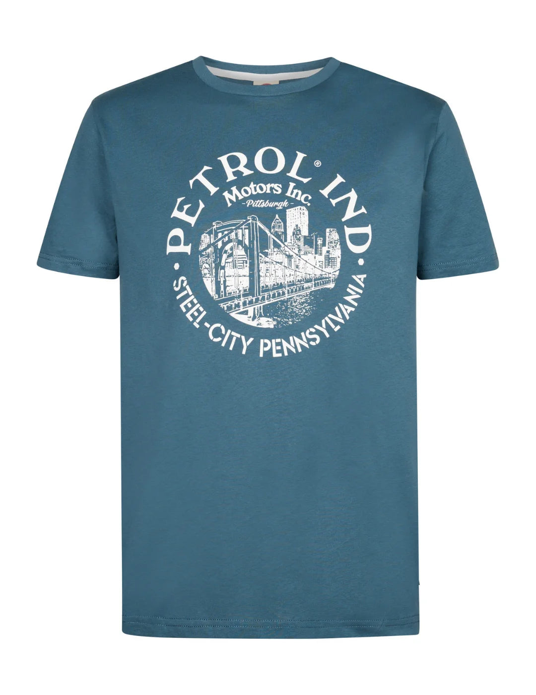 Camiseta Petrol Industries TSR860 Storm Blue | Bicos de Fío