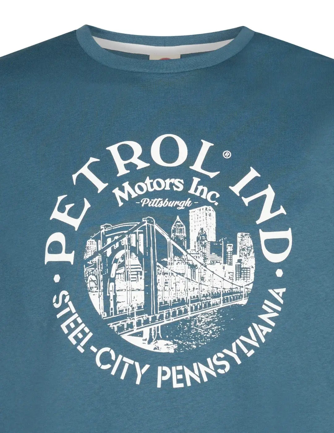 Camiseta Petrol Industries TSR860 Storm Blue | Bicos de Fío
