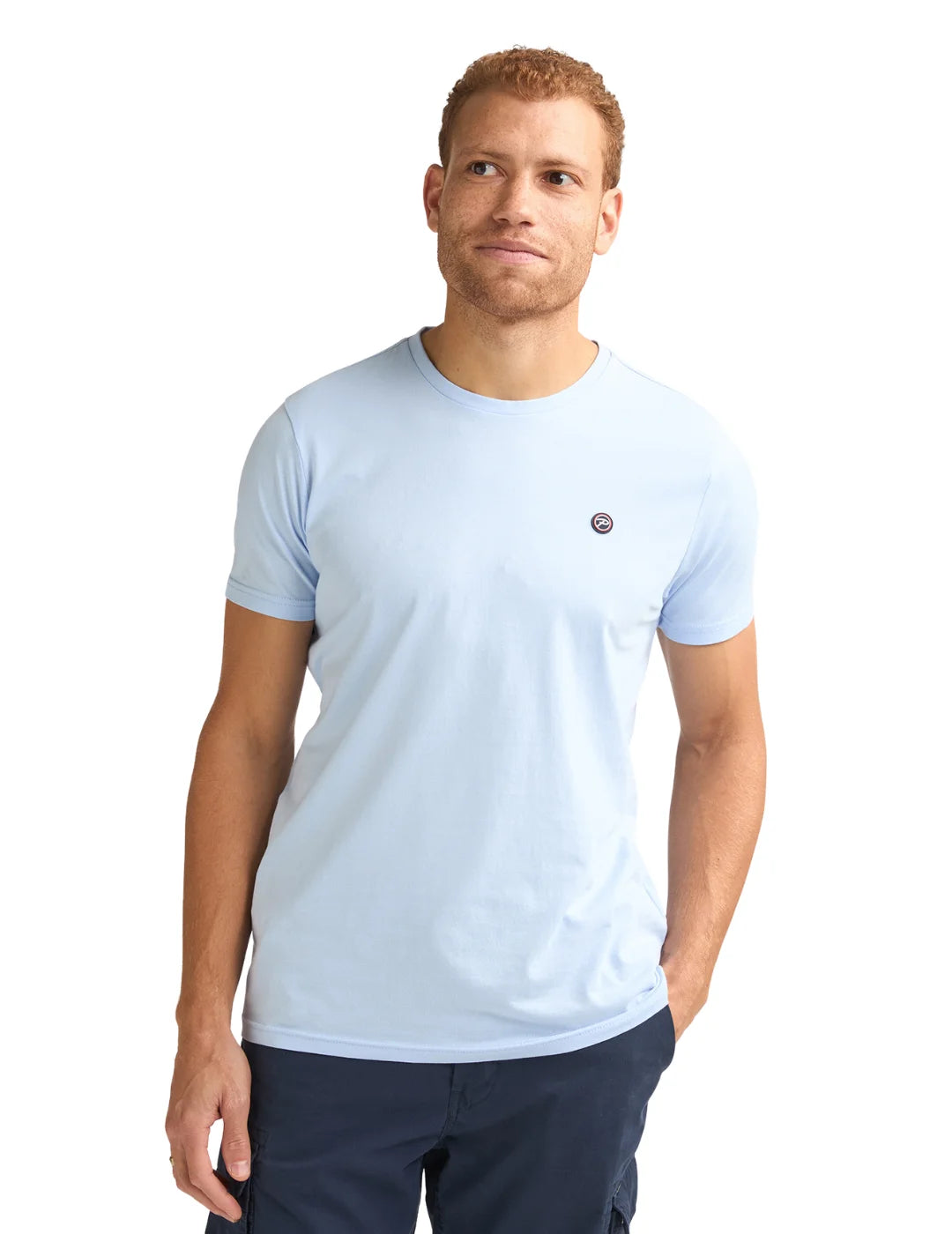 Camiseta Petrol Industries Windward Azul Sky | Bicos de Fío