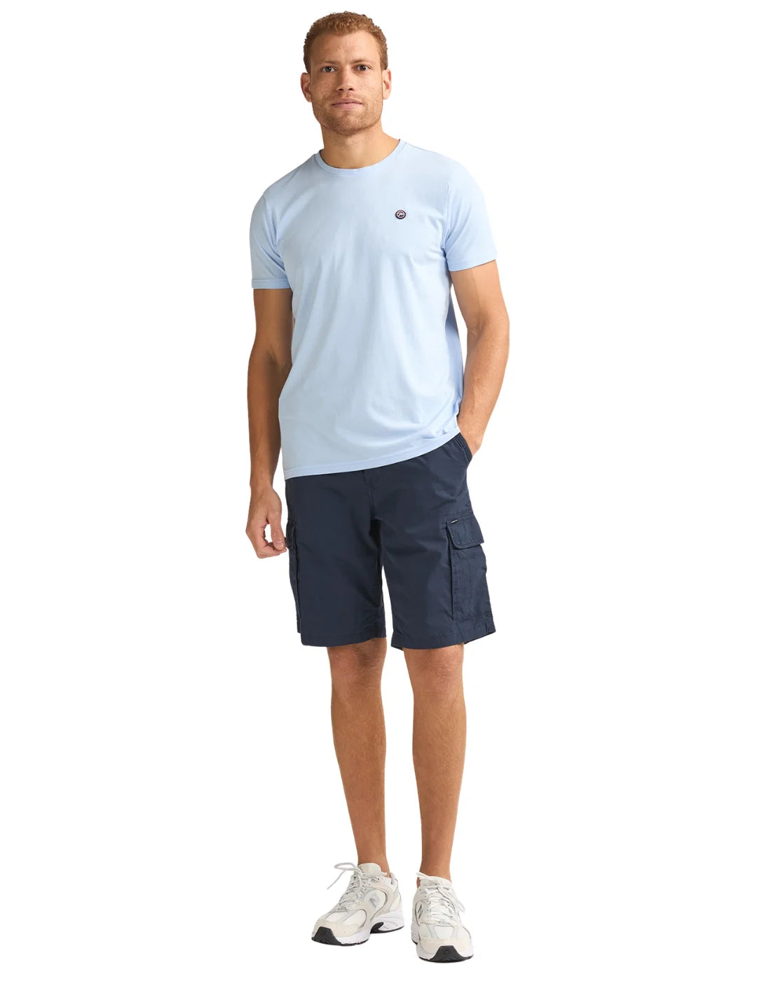 Camiseta Petrol Industries Windward Azul Sky | Bicos de Fío