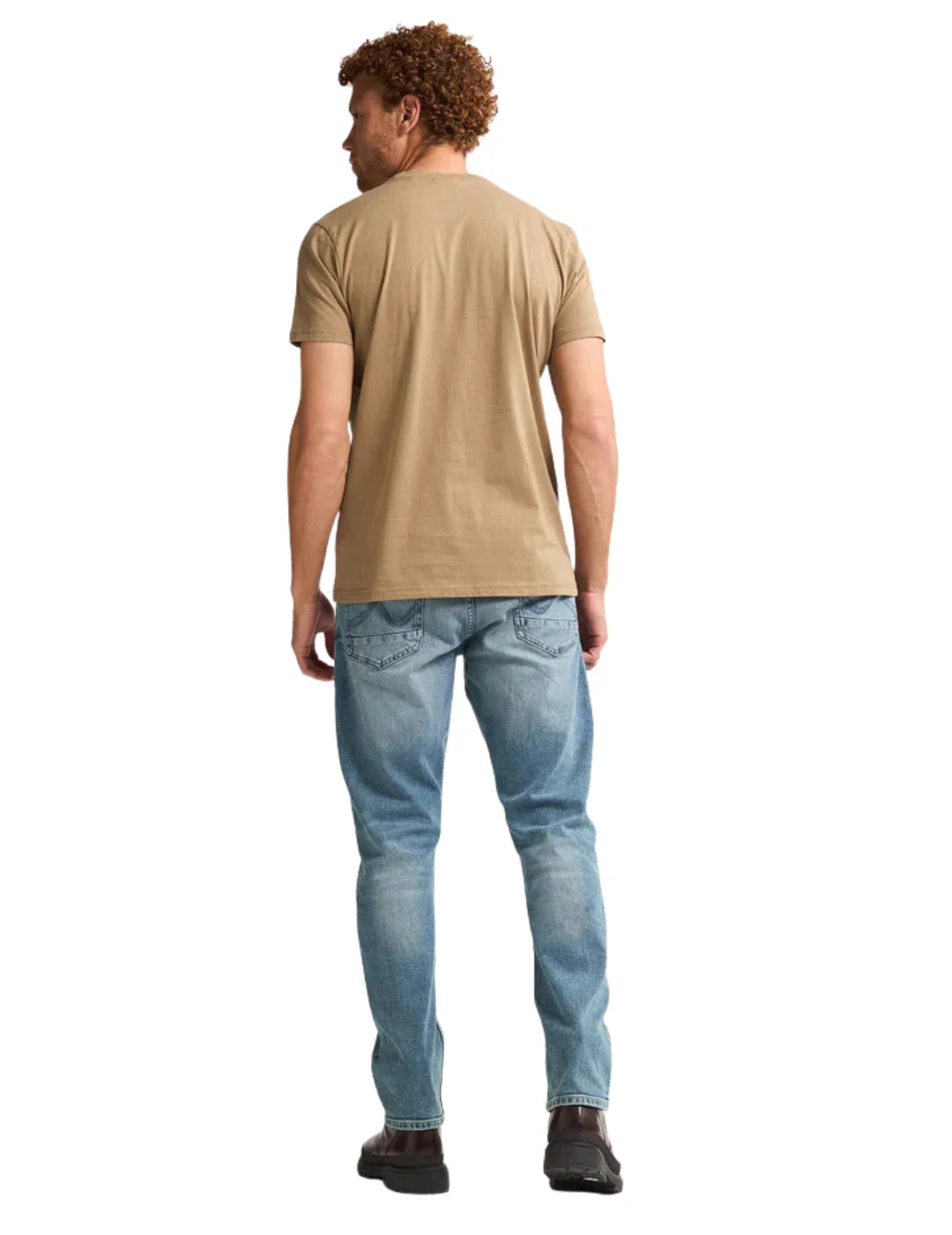 Camiseta Petrol Industries Windward Camel | Bicos de Fío