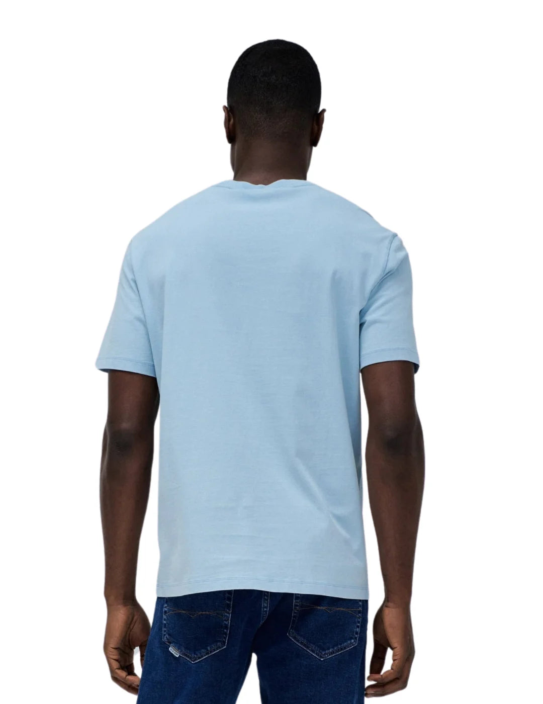 Camiseta Print Logo Salsa Jeans Azul - Bicos de Fío