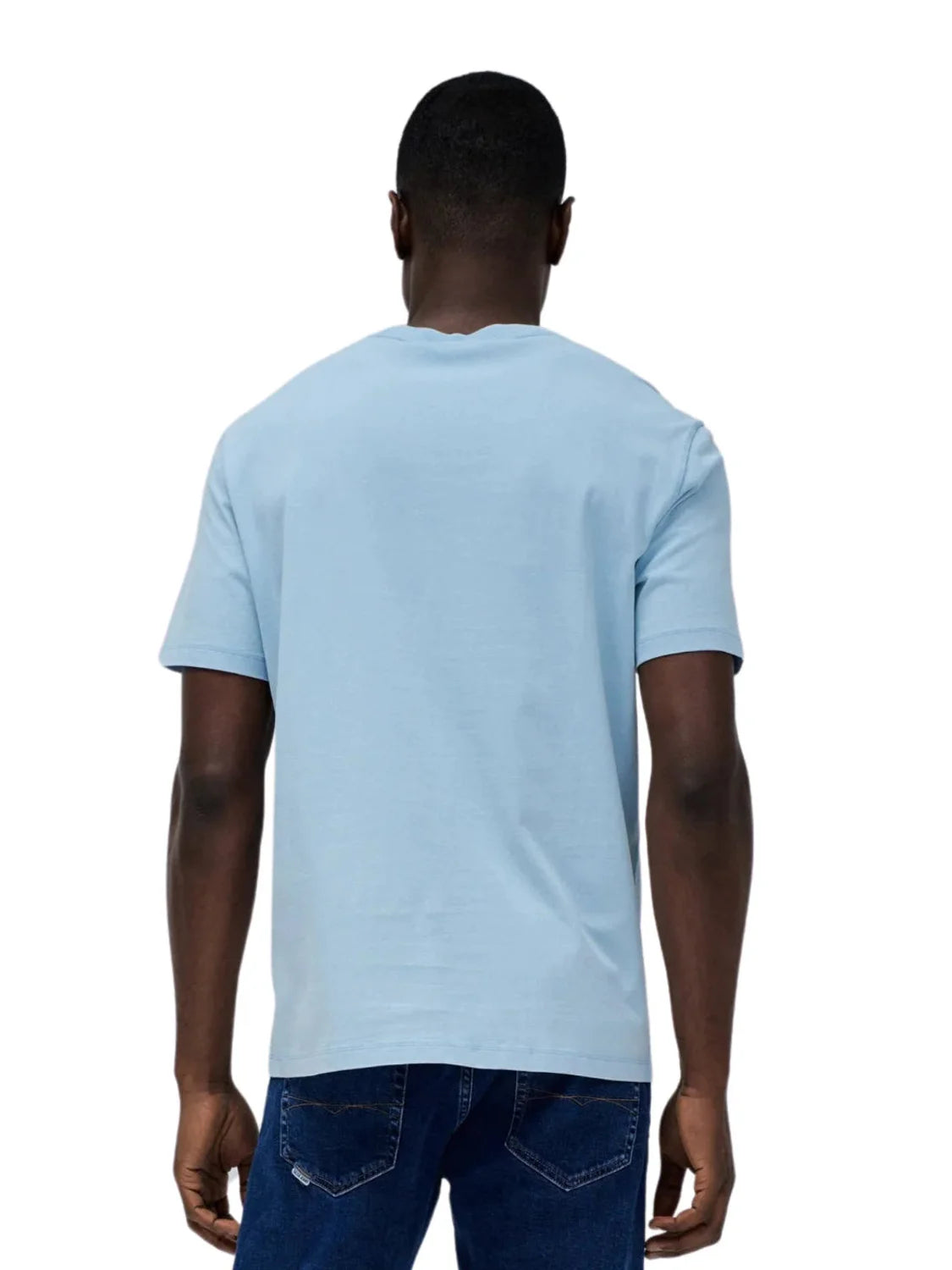 Camiseta Print Logo Salsa Jeans Azul - Bicos de Fío