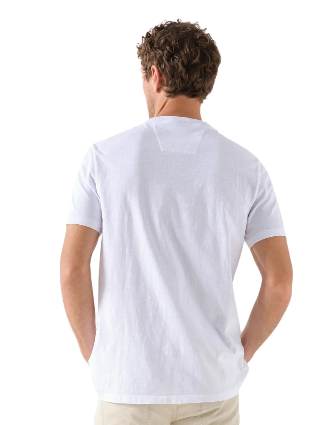 Camiseta Bolsillo Salsa Jeans Blanco - Bicos de Fío