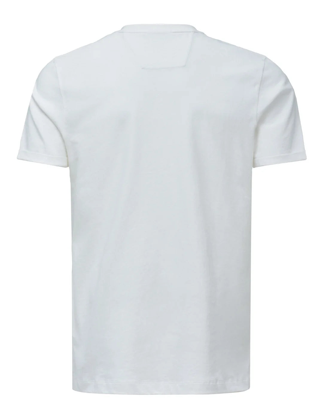 Camiseta Salsa Jeans Branding Garment Dye Blanco | Bicos de Fío