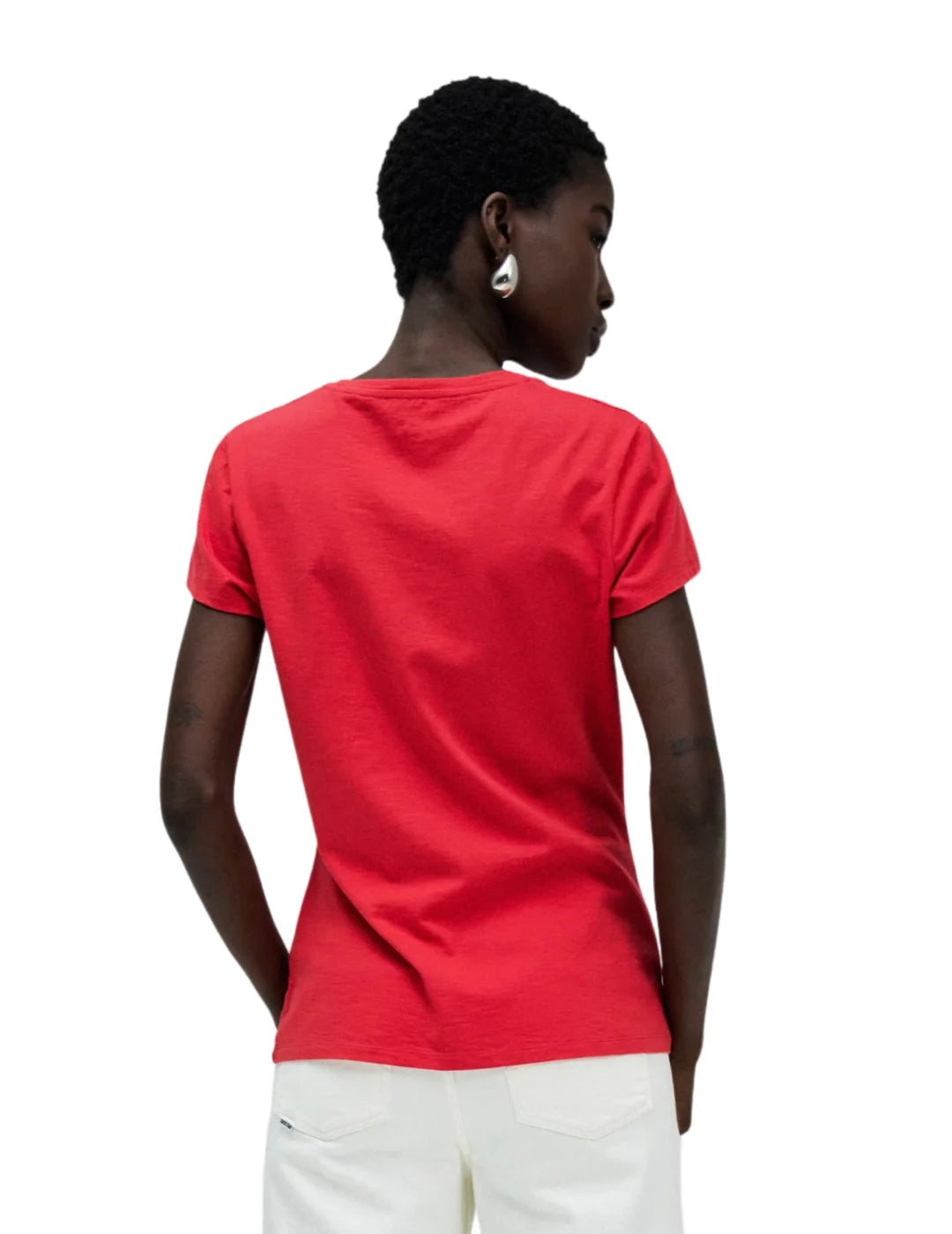 Camiseta Salsa Jeans Cerezas Rojo | Bicos de Fío