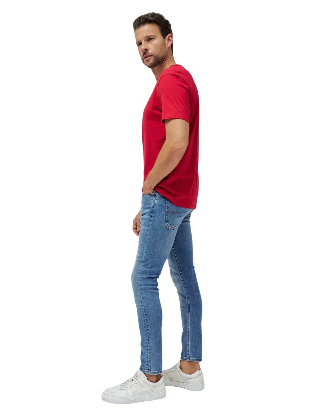 Camiseta Logo Salsa Jeans Rojo | Bicos de Fío
