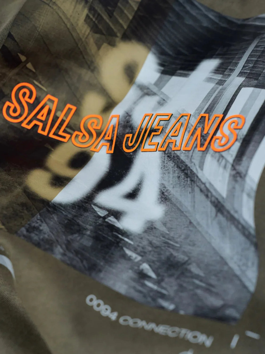 Camiseta Salsa Jeans Dye 3D Print Verde | Bicos de Fío