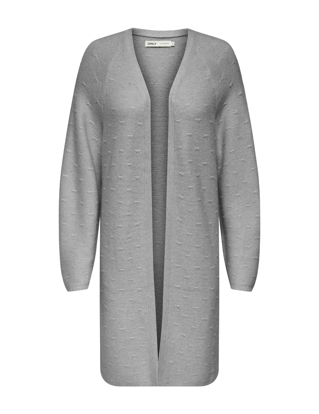 Cárdigan ONLY Katia Gris | Bicos de Fío