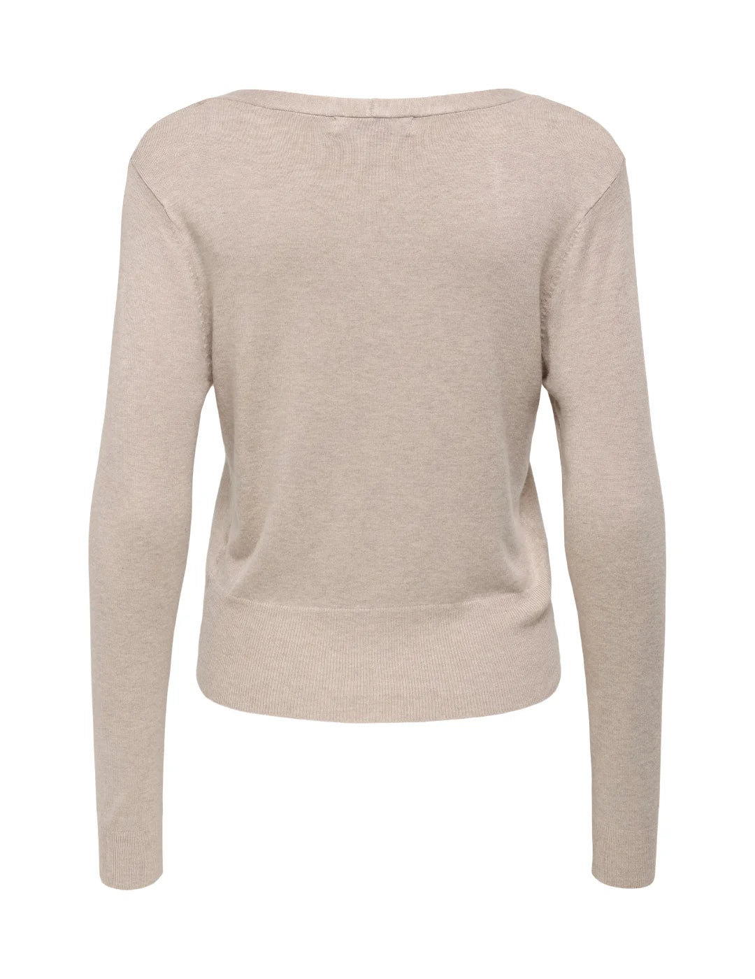 Cárdigan De Punto ONLY Venice Beige | Bicos de Fío