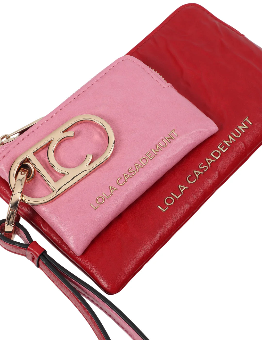 Cartera Monedero Lola Casademunt Bicolor | Bicos de Fío