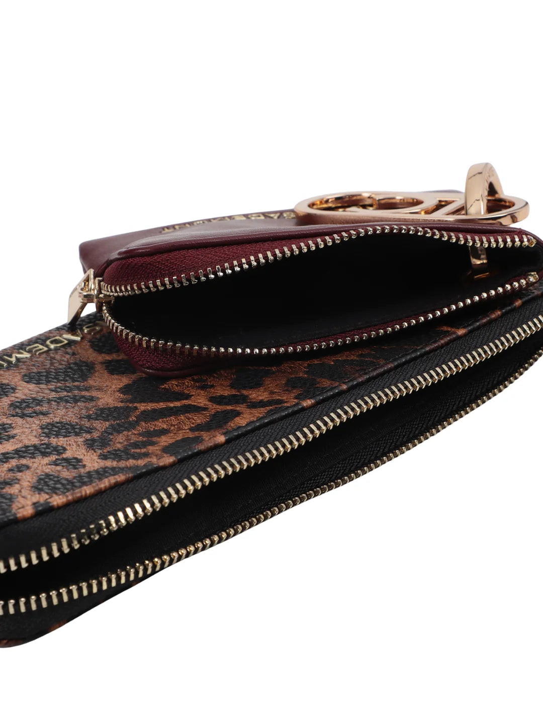Cartera Monedero Lola Casademunt Animal Print | Bicos de Fío