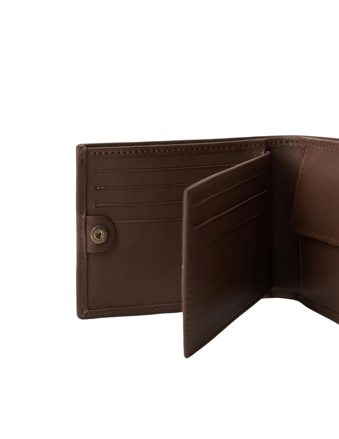 Cartera Cuero Salsa Jeans Marrón | Bicos de Fío