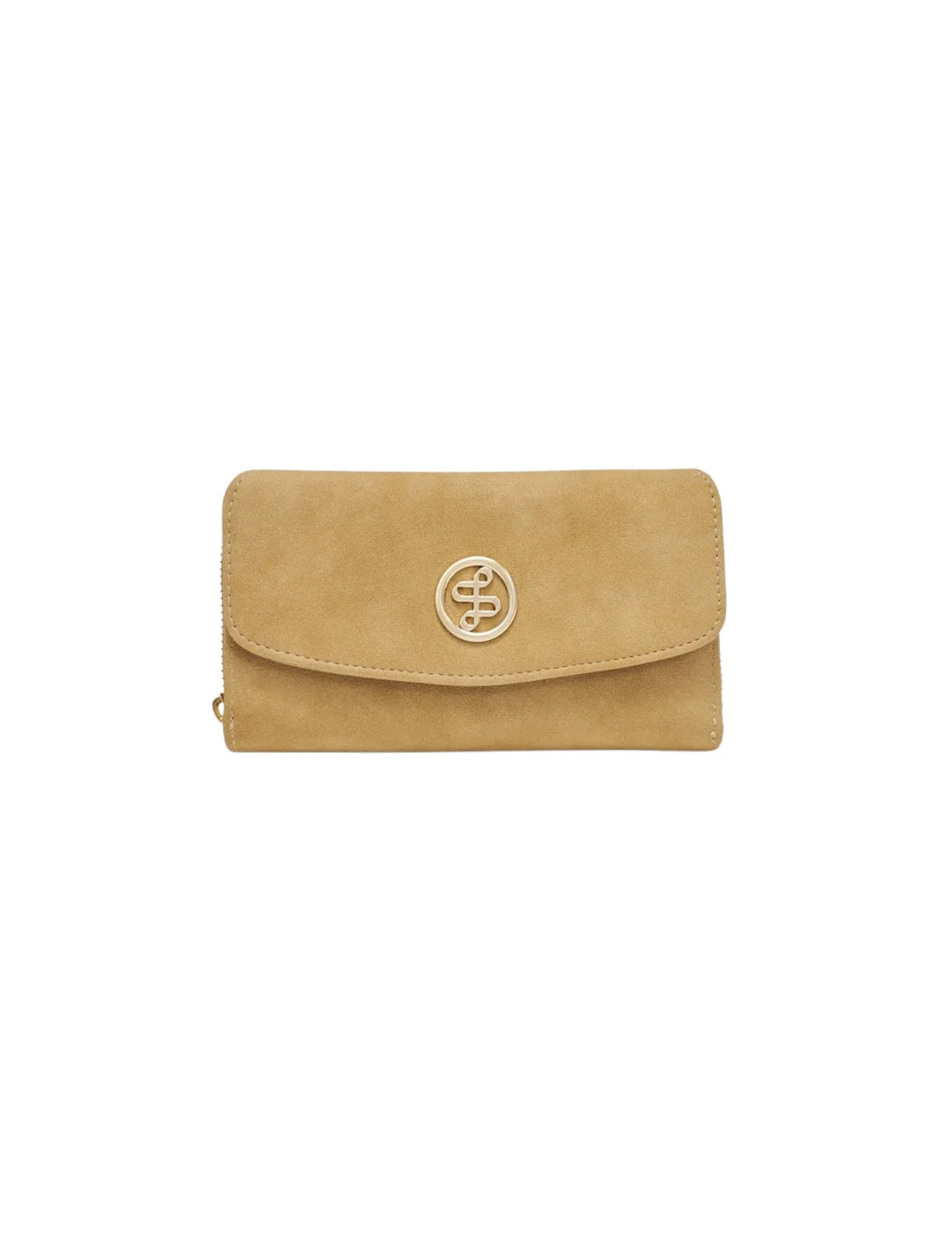 Cartera Efecto Cuir Salsa Jeans Beige | Bicos de Fío