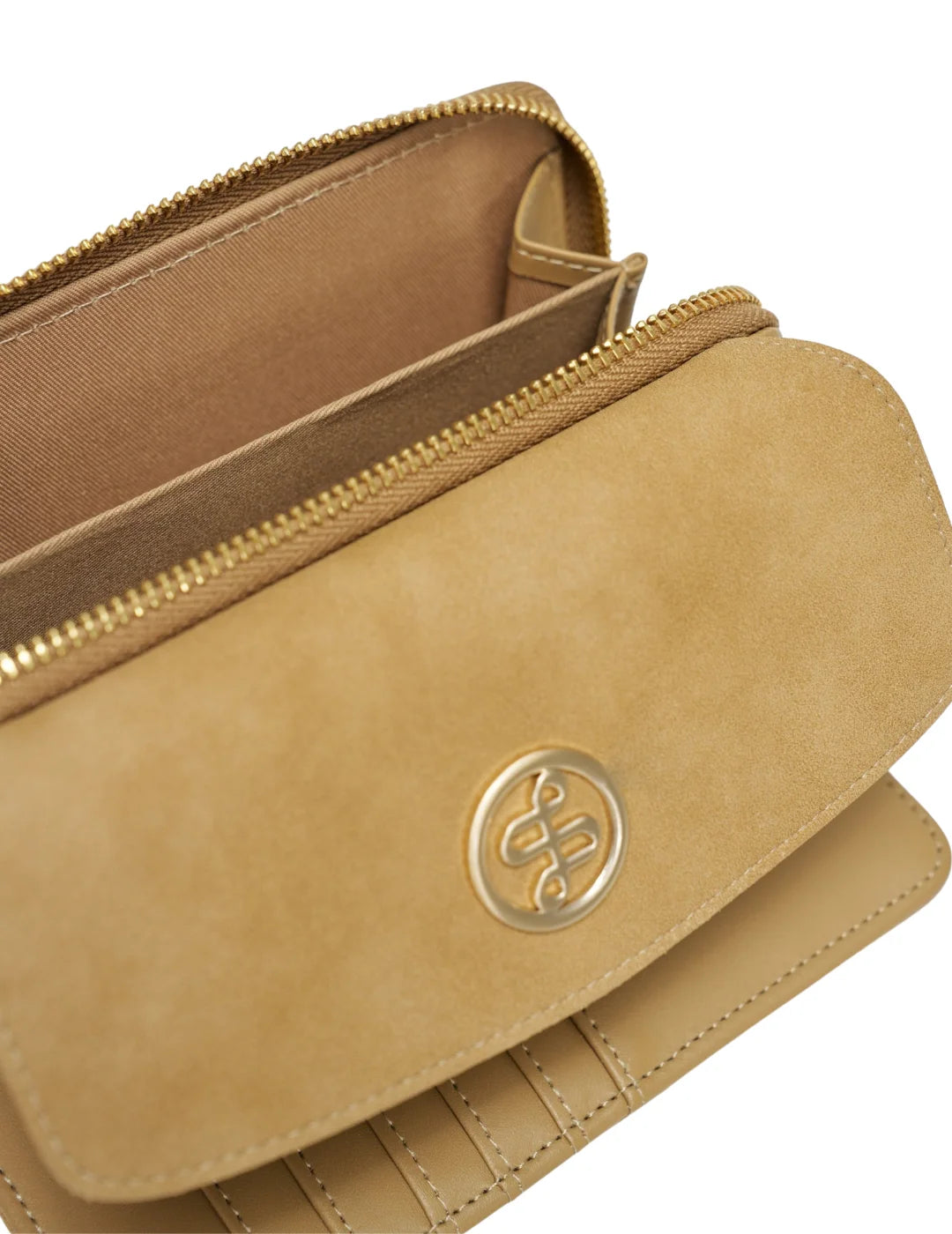 Cartera Efecto Cuir Salsa Jeans Beige | Bicos de Fío