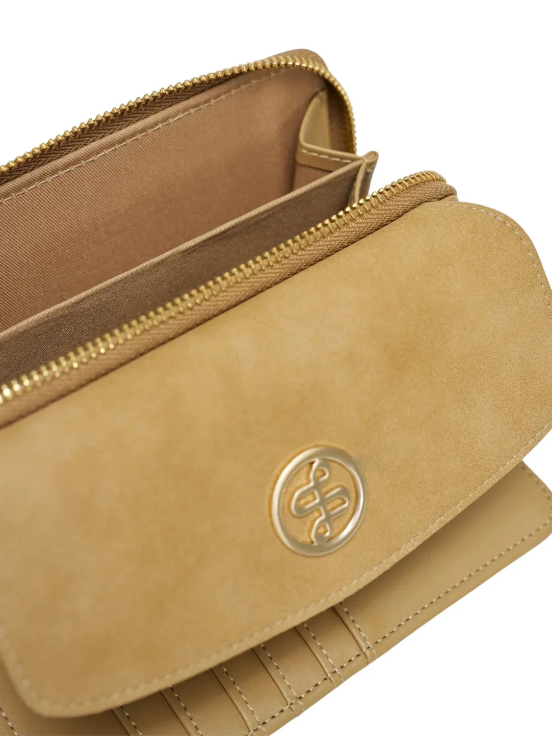 Cartera Efecto Cuir Salsa Jeans Beige | Bicos de Fío