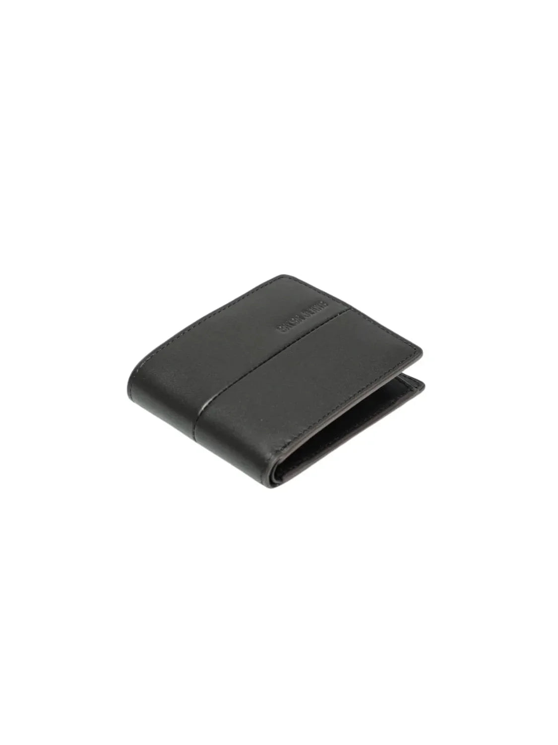 Cartera Piel Salsa Jeans Logo Relieve Marrón Dark | Bicos de Fío
