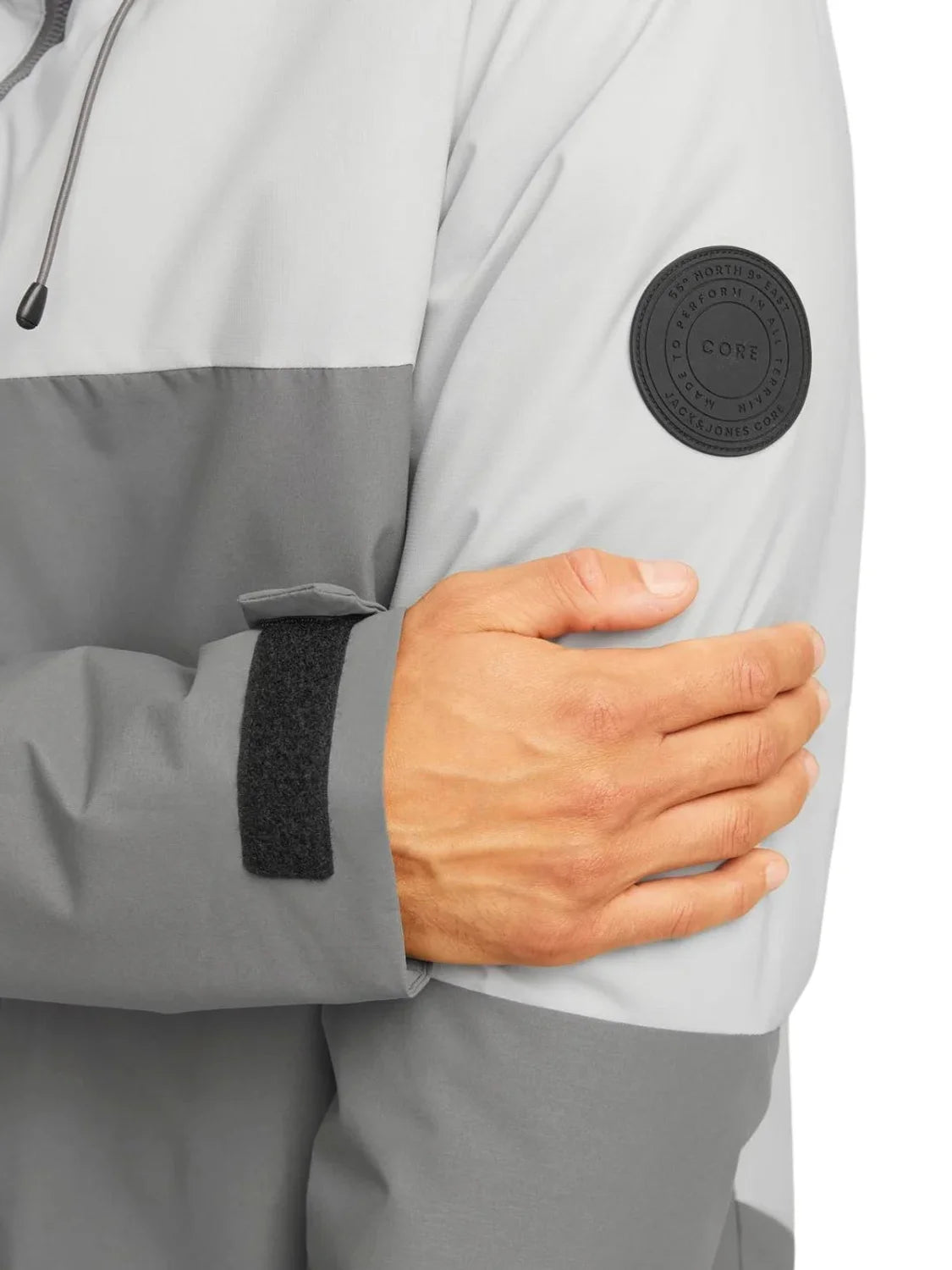 Chaqueta Jack&Jones Jcoaiden Gris | Bicos de Fío