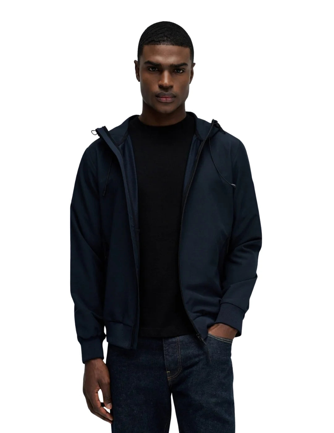 Cazadora Ligera Salsa Jeans Azul Marino| Bicos de Fío