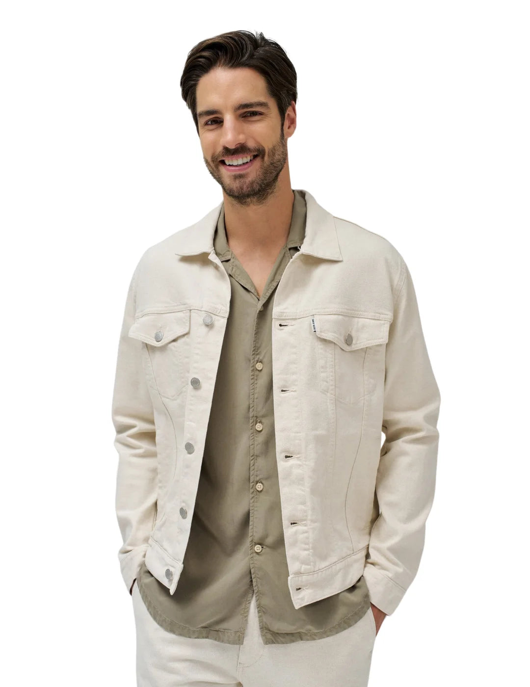 Cazadora Vaquera Salsa Jeans Arena | Bicos de Fío