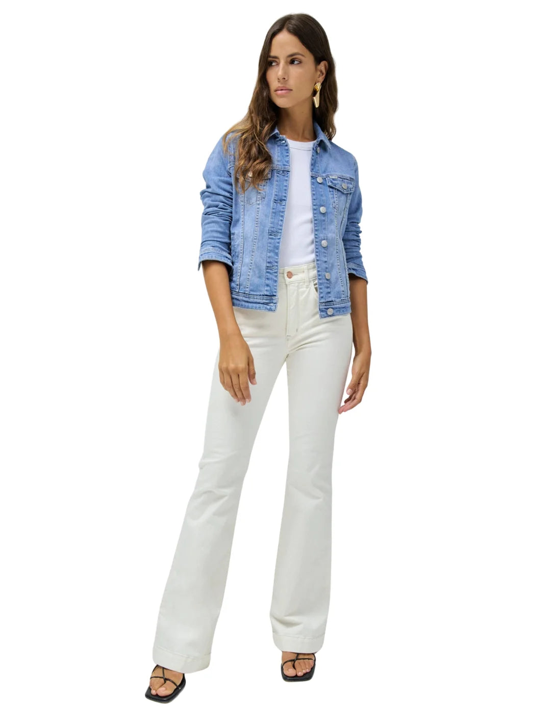 Cazadora Vaquera Salsa Jeans Azul Medium | Bicos de Fío