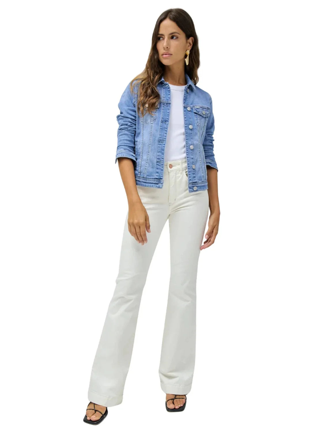 Cazadora Vaquera Salsa Jeans Azul Medium | Bicos de Fío