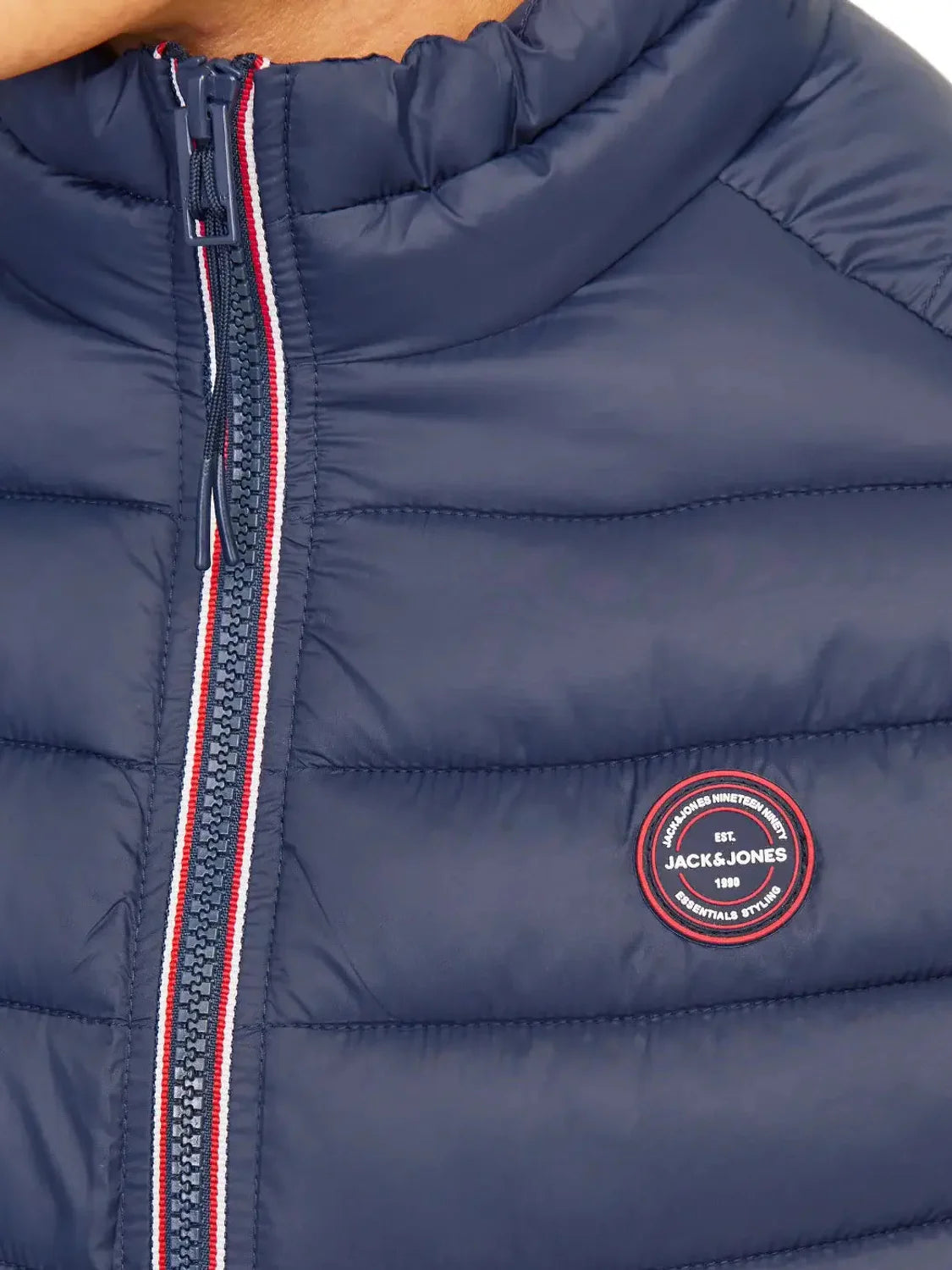 Chaleco Acolchado Jack&Jones Sprint Azul Marino | Bicos de Fío