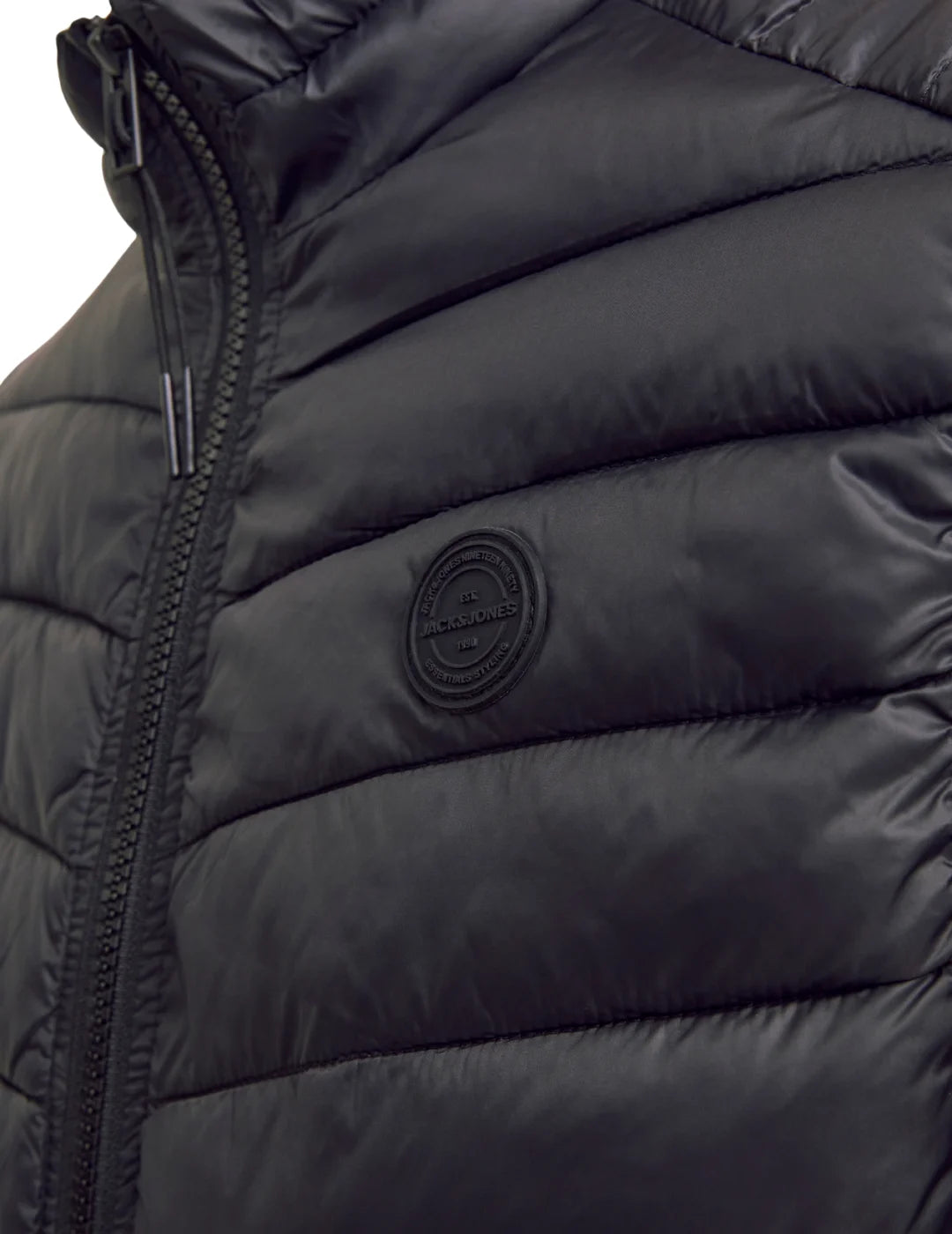 Chaleco Acolchado Jack&Jones Sprint Negro | Bicos de Fío